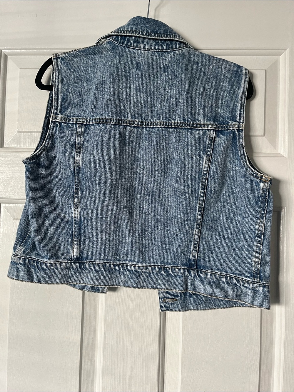 Love Tree Light Blue Denim Vest | Size Small - Picture 2 of 3